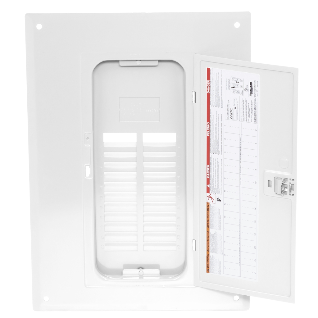 Mayer-DDS-Replacement cover, QO, for 24 space load center, flush, white-2