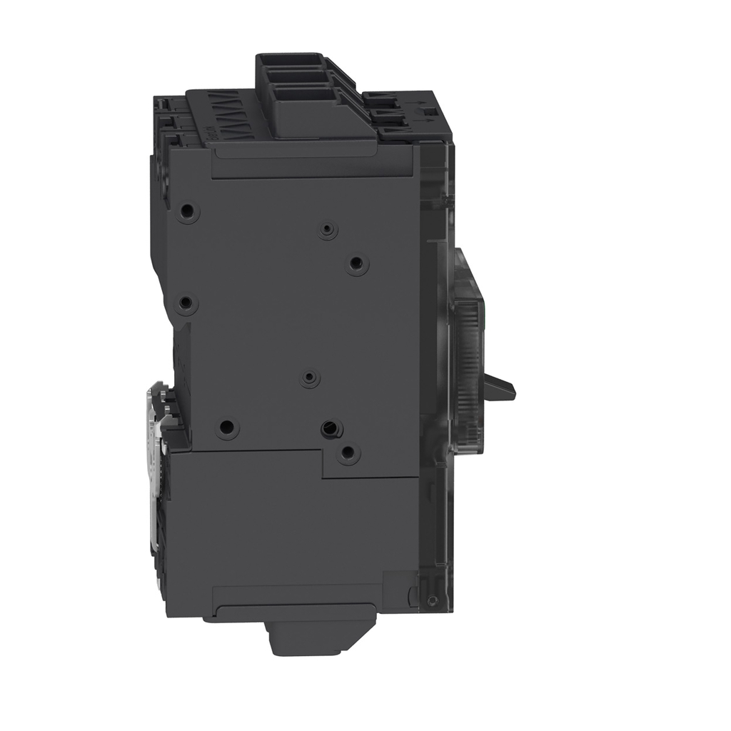 Mayer-DDS-Circuit breaker, PowerPacT B, 100A, 3 pole, 600Y/347VAC, 14kA, lugs, thermal magnetic, 80%, control wire ON end-3