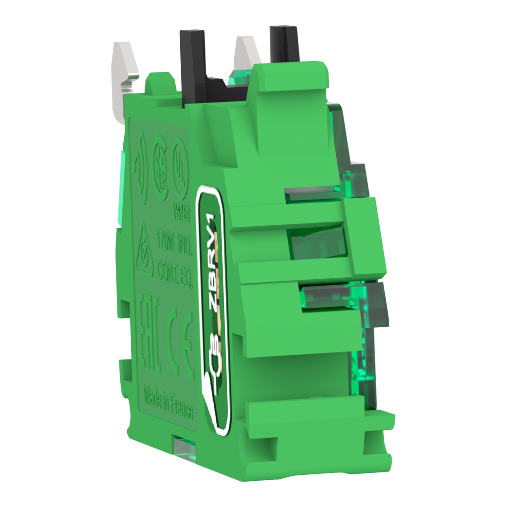 Mayer-DDS-Transmitter for wireless and batteryless push button, Harmony XB5R, plastic, black, double action-2