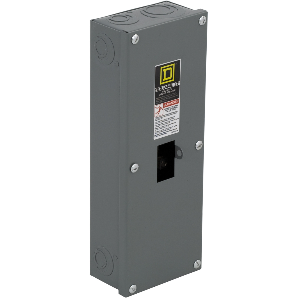 Mayer-DDS-Circuit breaker enclosure, QO, 1 phase, 2 spaces, 125A, NEMA1, surface cover, UL-1