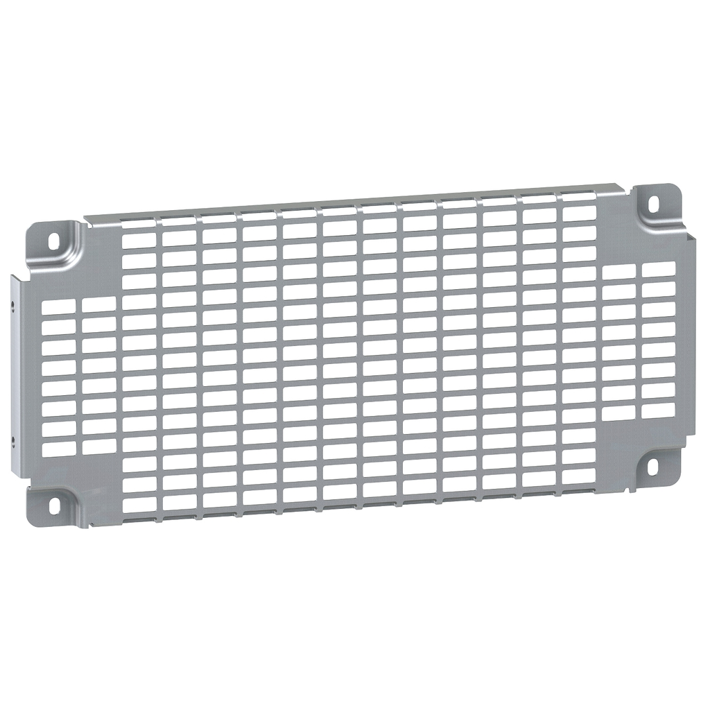 Mayer-DDS-Perforated mounting plate, PanelSeT SFN, PanelSeT SF, SM, for electrical enclosure W600mm, galvanized steel, H450mm-1