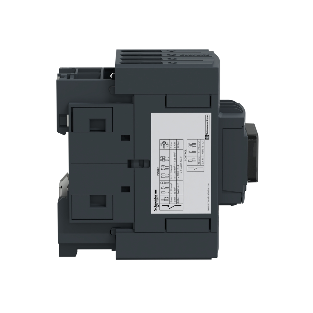 Mayer-DDS-IEC contactor, TeSys Deca, nonreversing, 60A resistive, 4 pole, 4 NO, 24VDC coil, open style-2