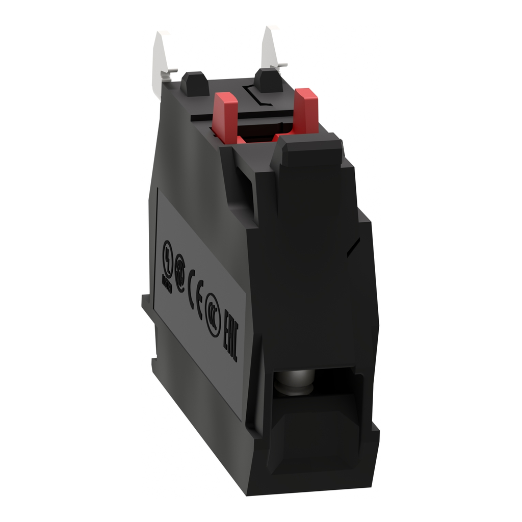 Mayer-DDS-Harmony, 22mm Push Button, add on contact block, 1 NC, screw clamp terminal-2