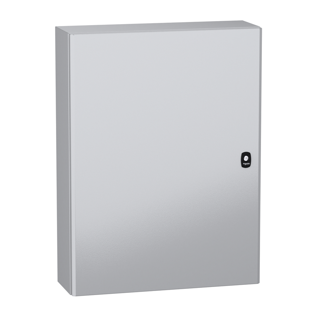 Mayer-DDS-Wall mounted steel enclosure, PanelSeT S3DC, plain door, without plain chasis, 800x600x200mm, IP66, IK10-1