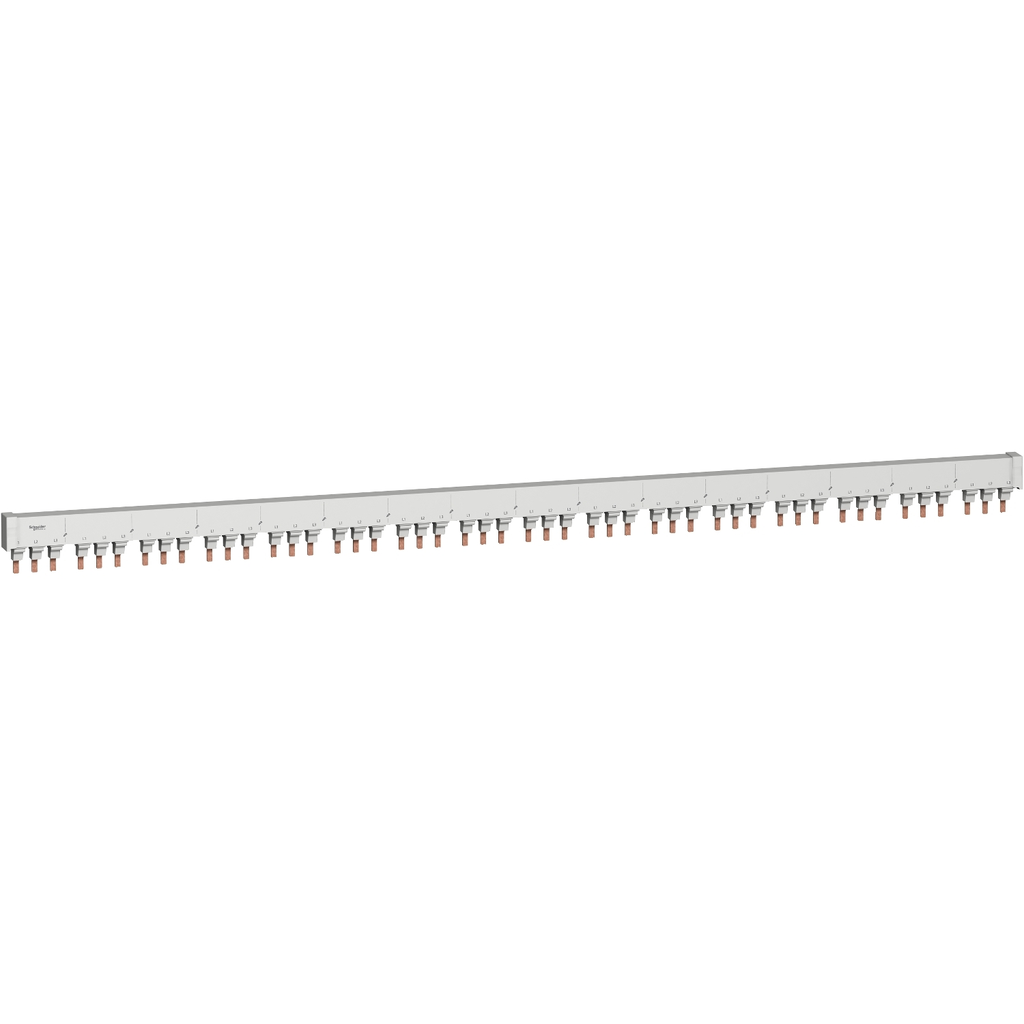 Mayer-DDS-Multi9 - comb busbar - 3L with Aux - 18 mm pitch - 48 modules - 80A-1