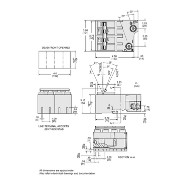 Mayer-DDS-Mini branch circuit breaker, Homeline, 200A, 2 pole, 120/240VAC, 10kA AIR, standard type, plug in, UL-2