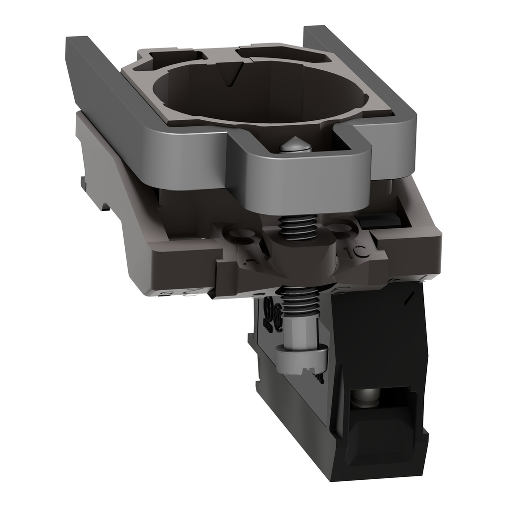 Mayer-DDS-Complete body contact assembly, Harmony XB4, single contact block with body fixing collar, 1NC spring clamp terminal-2
