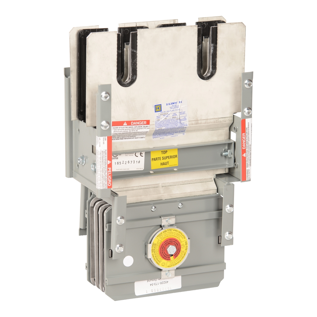 Mayer-DDS-Adaptor, I-Line Busway, max 1600A rated, aluminum, slot connection, 3 wire, mounted indoors [TAA]-1