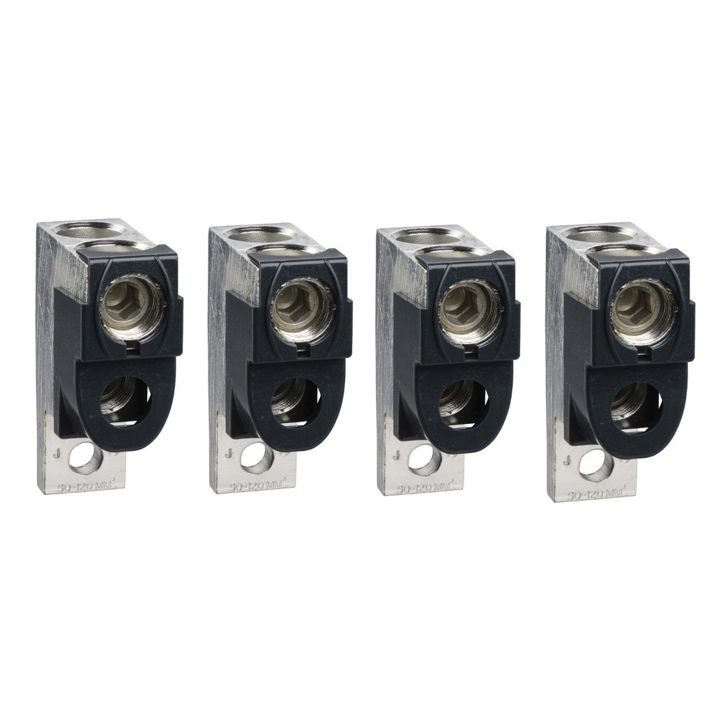 Mayer-DDS-Aluminium bare cable connectors, ComPacT NSX, for 2 cables 35mm² to 240mm², 630A, set of 4 parts-1