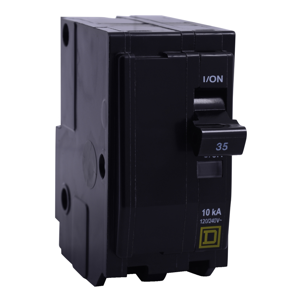 Mayer-DDS-Mini circuit breaker, QO, 35A, 2 pole, 120/240VAC, 10kA, plug in, ring-1