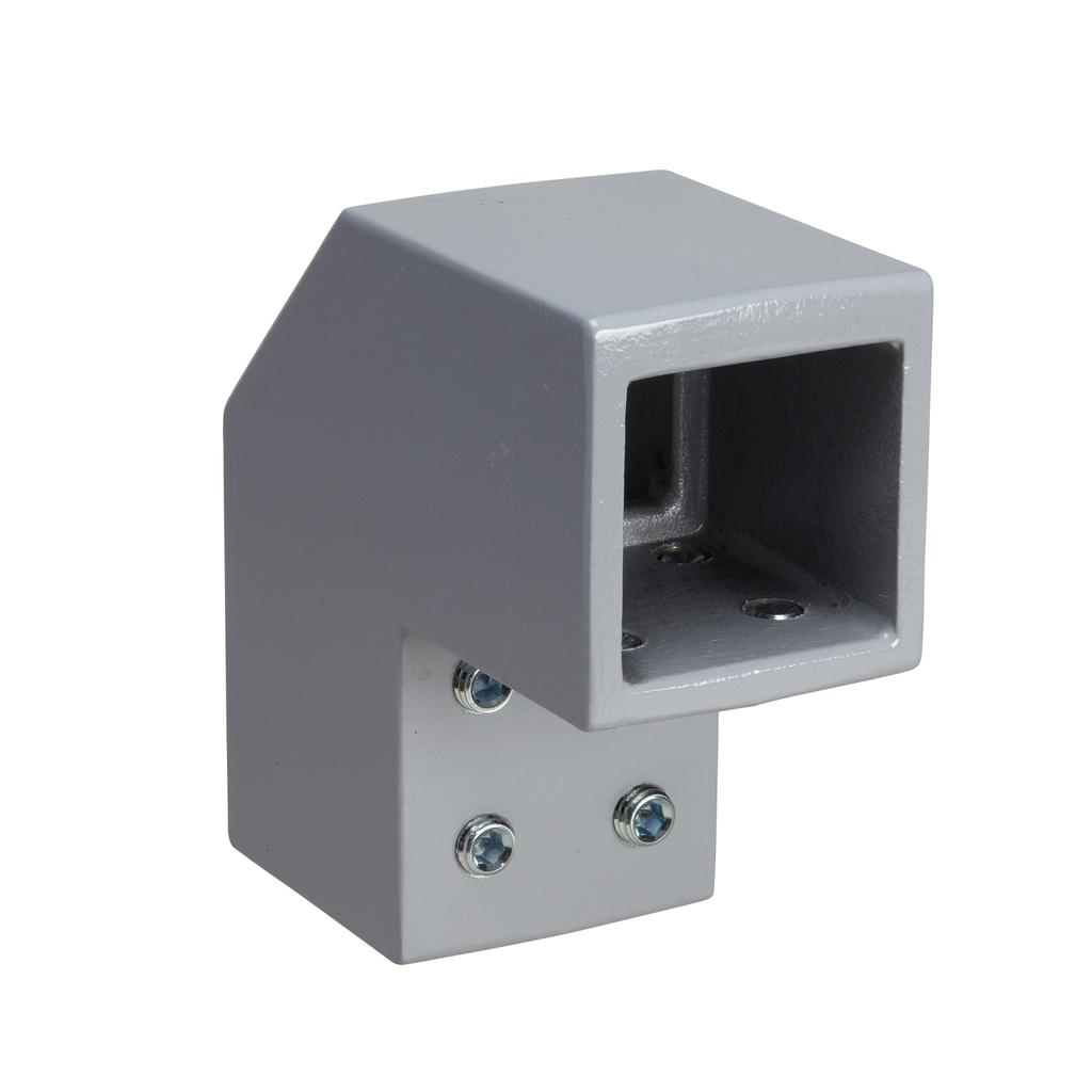 Mayer-DDS-Fixed bracket, square 50 mm RAL 7040. For PanelSeT S3CM HMI encl.-1