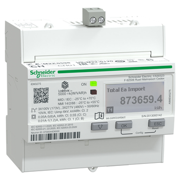 Mayer-DDS-iEM3275 energy meter - CT - LON - 1 digital I - multi-tariff - MID-2