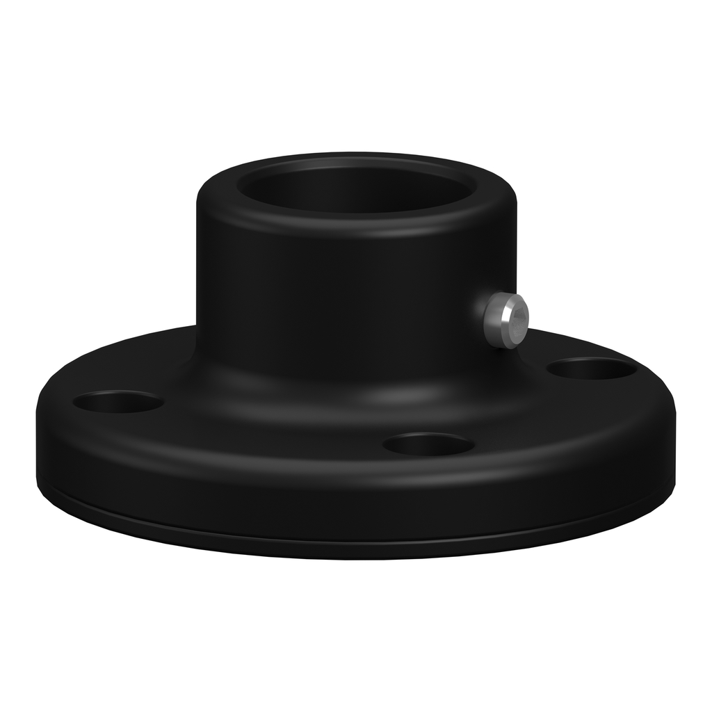 Mayer-DDS-Universal Mounting Accessory, Harmony XV4/XV6/XVB7 Modular Tower Light, Metal Fixing Plate, Black-1