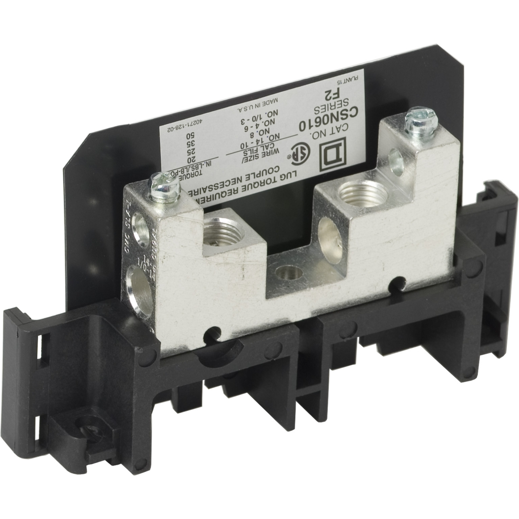 Mayer-DDS-Safety switch accessory, solid neutral assembly, copper/aluminium, 60A/100A rated-1