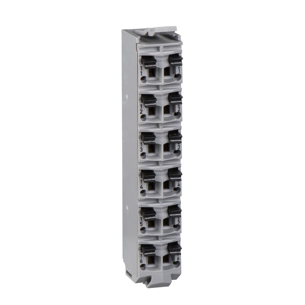 Mayer-DDS-terminal block, Modicon TM5, 12 contacts, grey, quantity 1-1