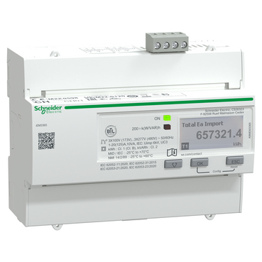 Mayer-DDS-iEM3365 energy meter - 125 A - BACnet - 1 digital I - 1 digital O - multi-tariff - MID-2
