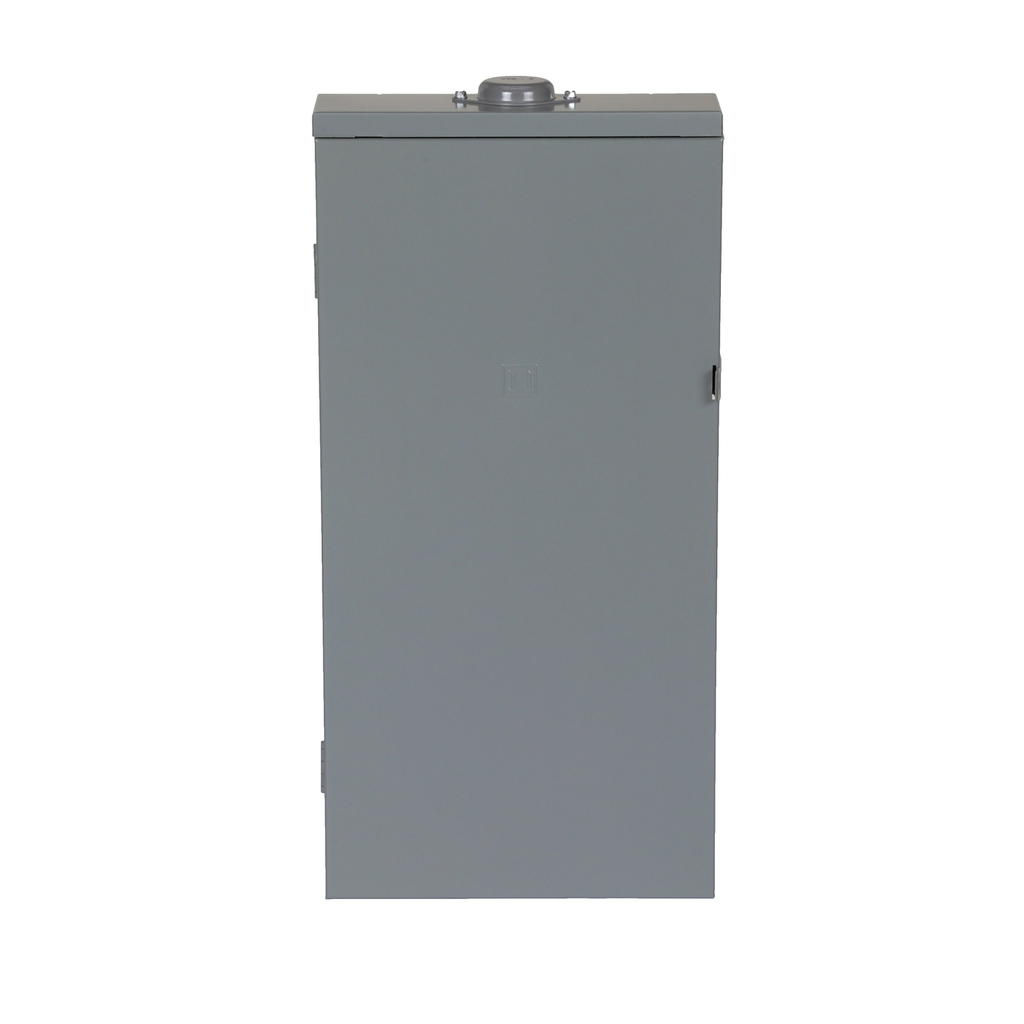 Mayer-DDS-Load center, Homeline, 1 phase, 24 spaces, 48 circuits, 125A convertible main breaker, PoN, NEMA3R-2