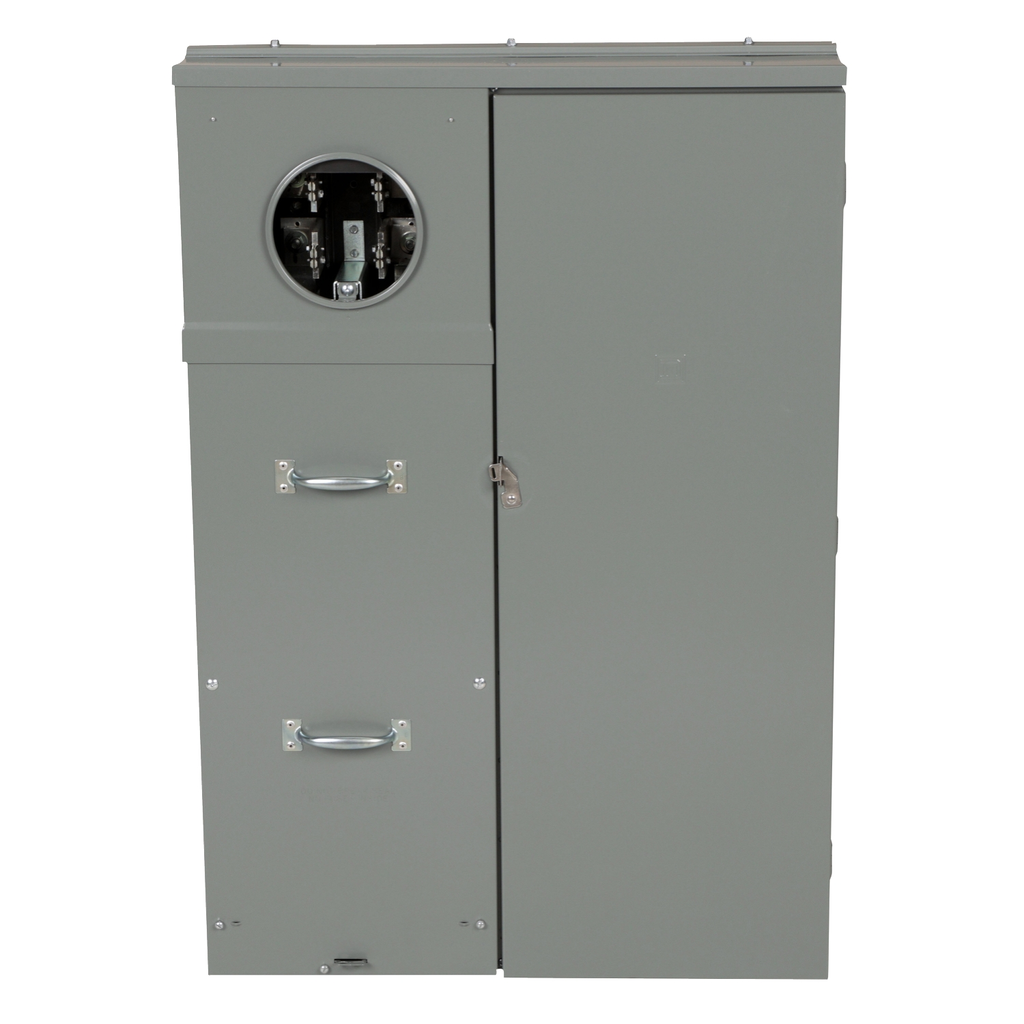 Mayer-DDS-Homeline All In One combination service entrance device, semi flush, ringed socket, manual bypass, UG, 400 A, 30 spaces-2