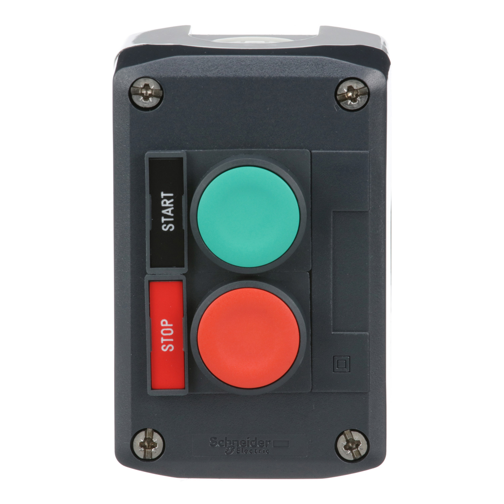 Mayer-DDS-Harmony, dark grey control station, green flush and red flush push buttons, 22 mm spring return-2