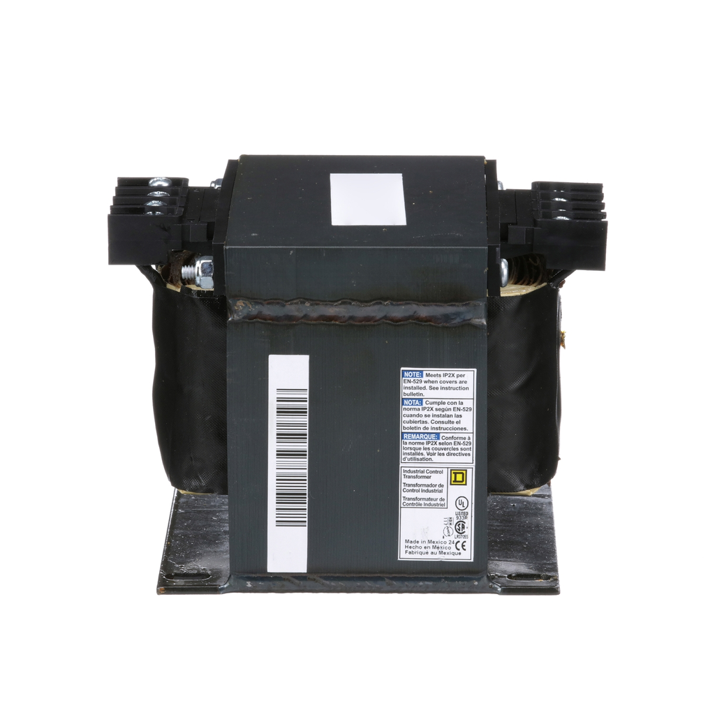 Mayer-DDS-Transformer, Type T, industrial control, 750VA, 1 phase, 240/480/600V primary, 120V secondary, 115C rise-2