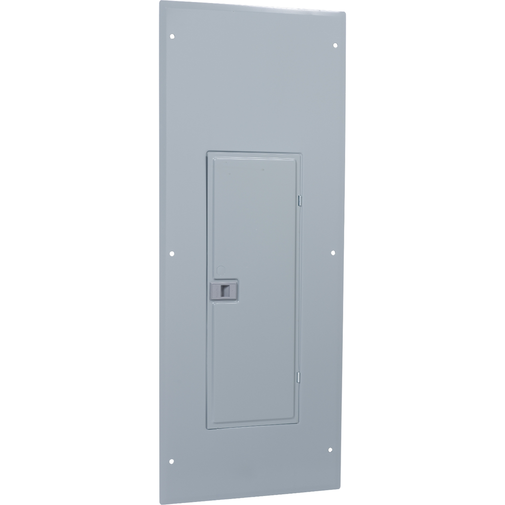 Mayer-DDS-Replacement cover, QO, for 40 space load center, flush, extra long, gray-1