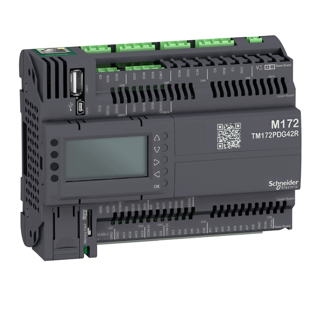 Mayer-DDS-Controller, Modicon M171/M172/M173, Modicon M172, performance, display, 42 IO, Ethernet, Modbus-1