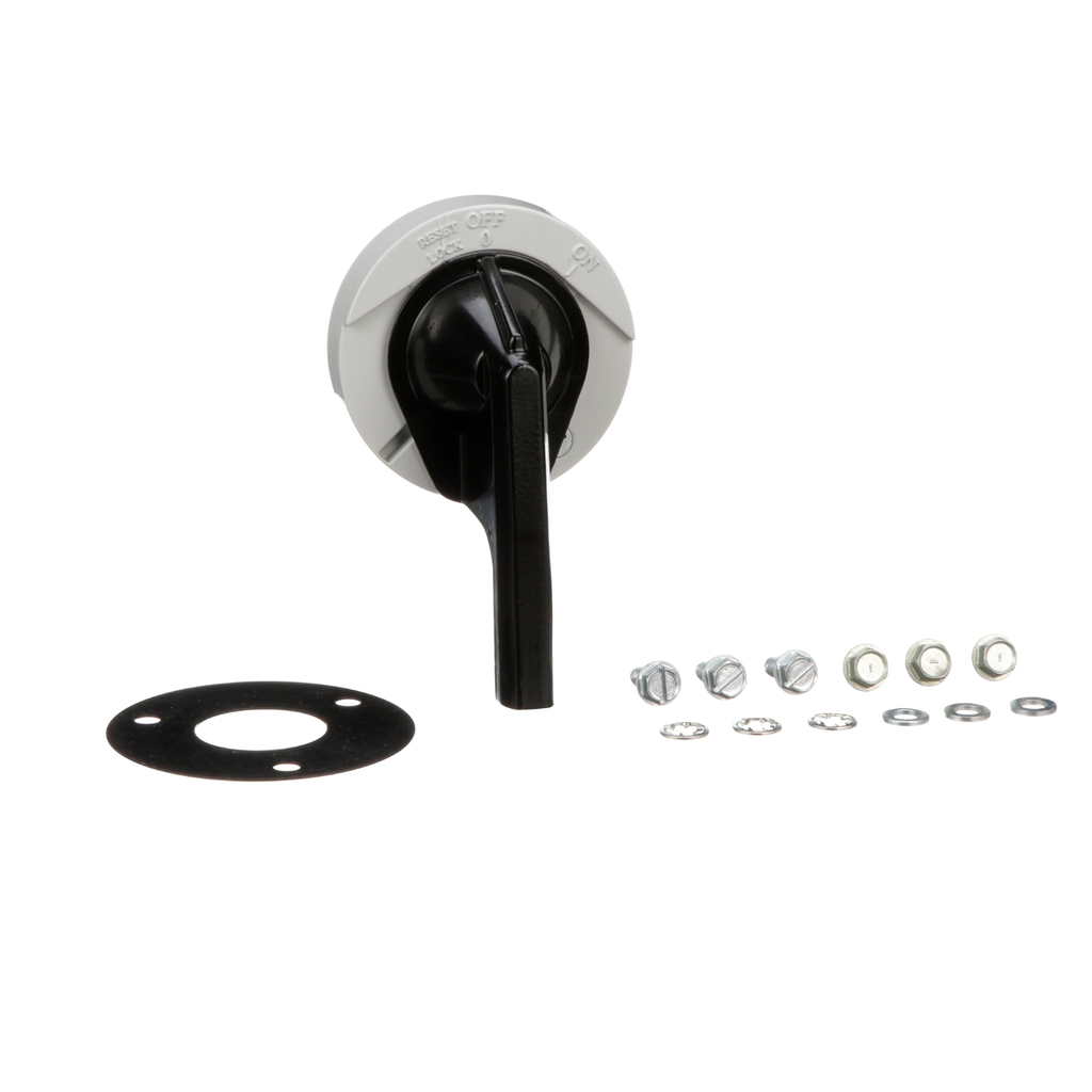 Mayer-DDS-Circuit breaker accessory, PowerPacT B/H/J, handle assembly, rotary, 3 inch, 125A to 250A, NEMA 1/3R/12, red/yellow-1