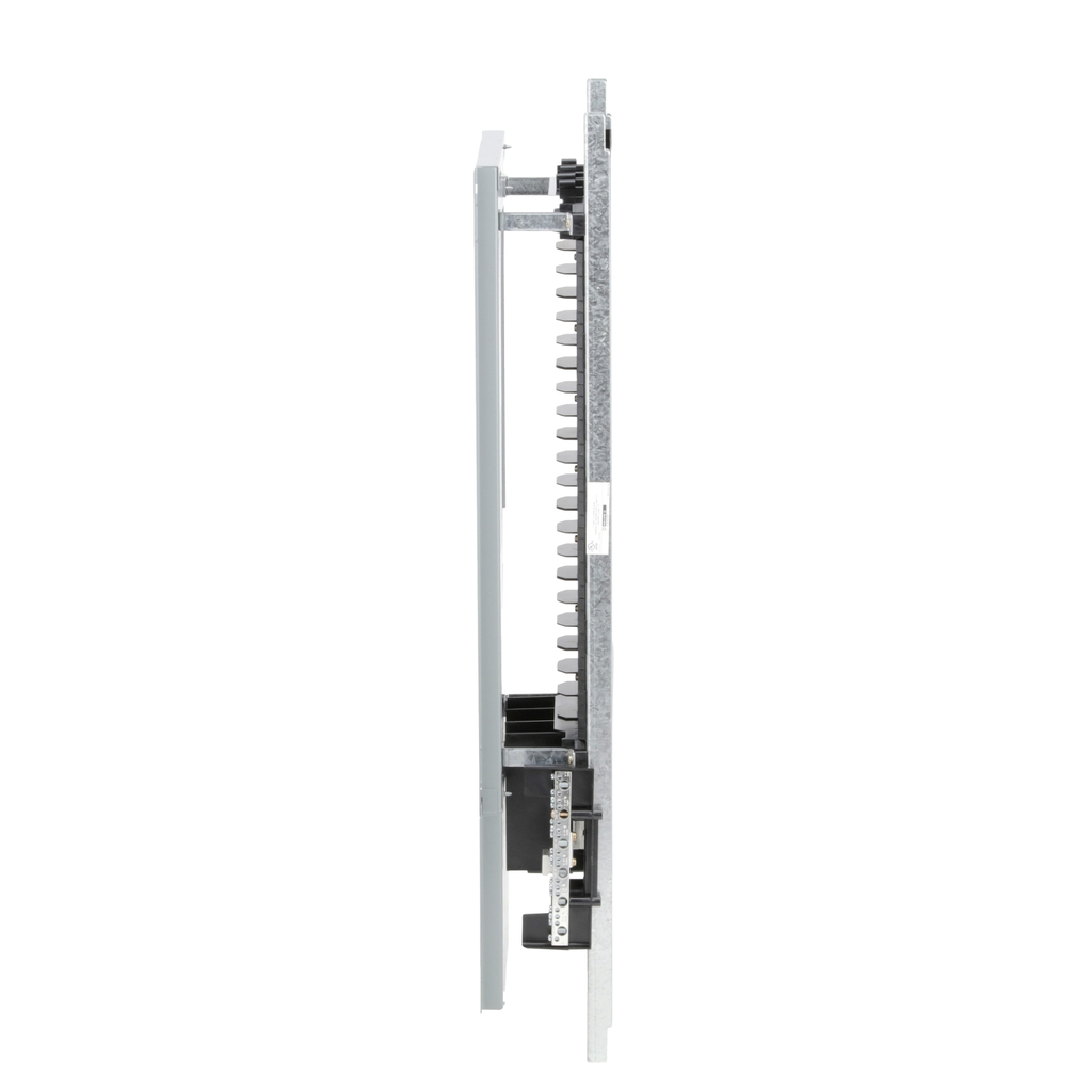 Mayer-DDS-Panelboard interior, NF, main lugs, 250A, Cu bus, Al neutral assembly, 42 pole spaces, 3 phase, 4 wire, 600Y/347VAC max-2