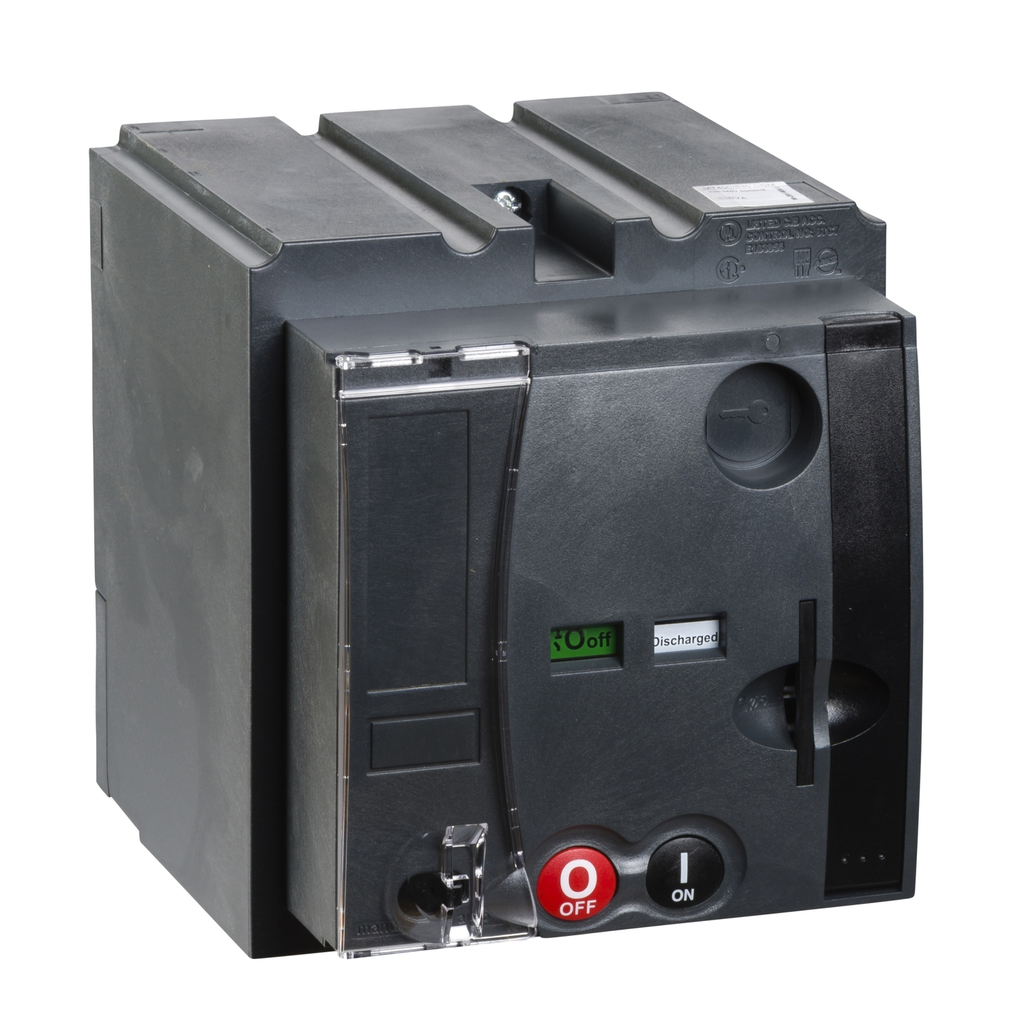 Mayer-DDS-Circuit breaker accessory, PowerPacT L, motor operator, communicating, NC, 220VAC to 240VAC-1