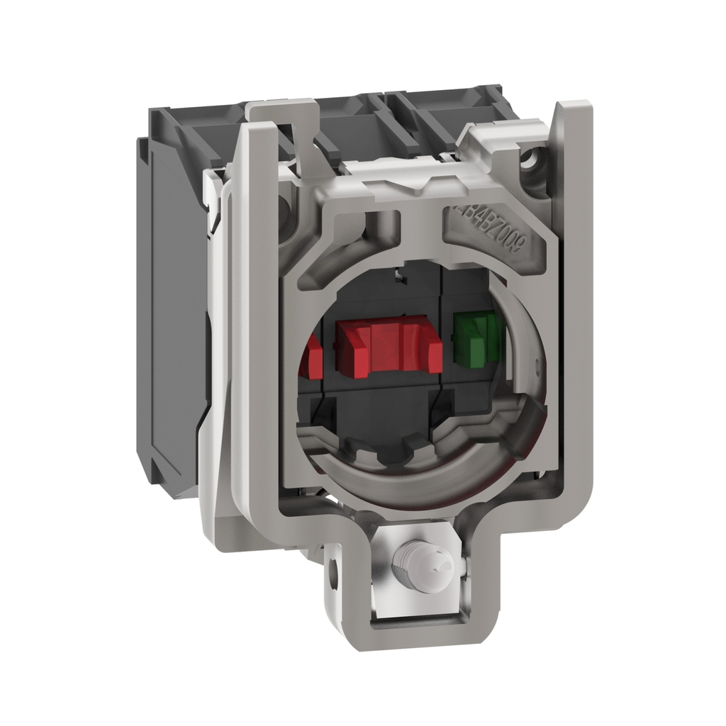 Mayer-DDS-Complete body contact assembly, Harmony XB4, for push buttons or selector switches, single contact block with body fixing collar 1NC faston connector-1