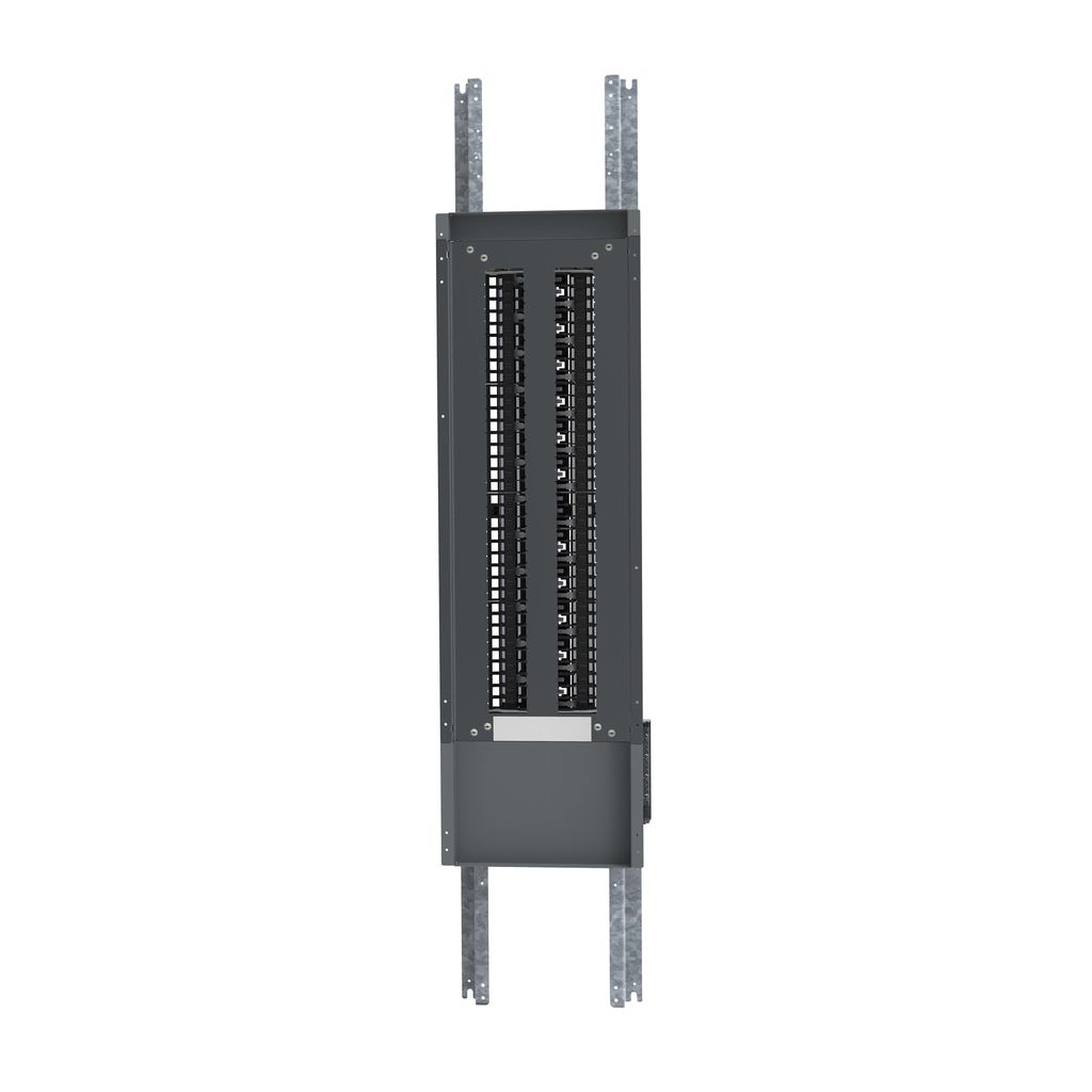 Mayer-DDS-Panelboard interior, NQ, main lugs, 400A, Al bus, 72 pole spaces, 3 phase, 4 wire, 240VAC, 48VDC-2
