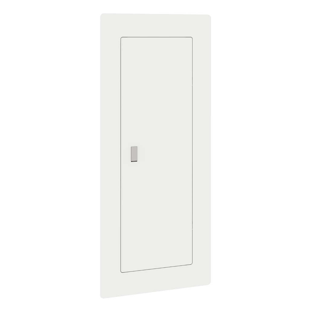 Mayer-DDS-Cover, QO, for 42 space load center, mono flat, combination flush and surface, white-1