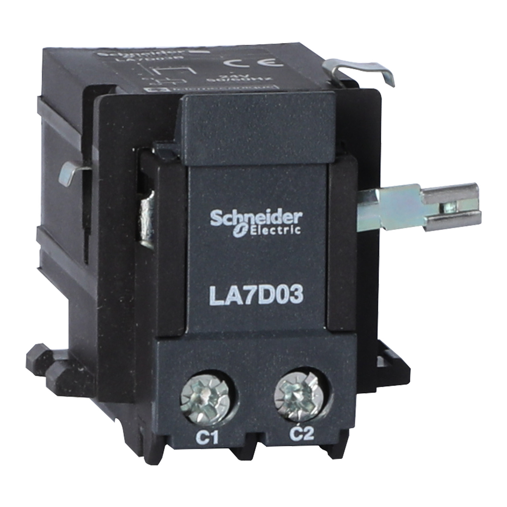 Mayer-DDS-Thermal overload relays, TeSys Deca, remote electrical tripping, 220...230V DC/AC-1