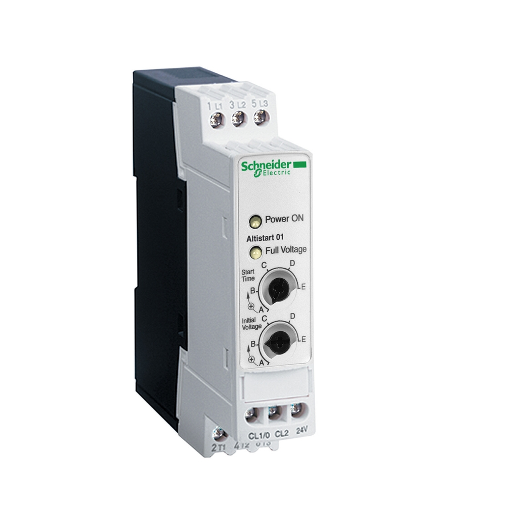 Mayer-DDS-soft starter for asynchronous motor, Altistart 01, ATS01, 3A, 110 to 480V, 0.55 to 1.1kW-1