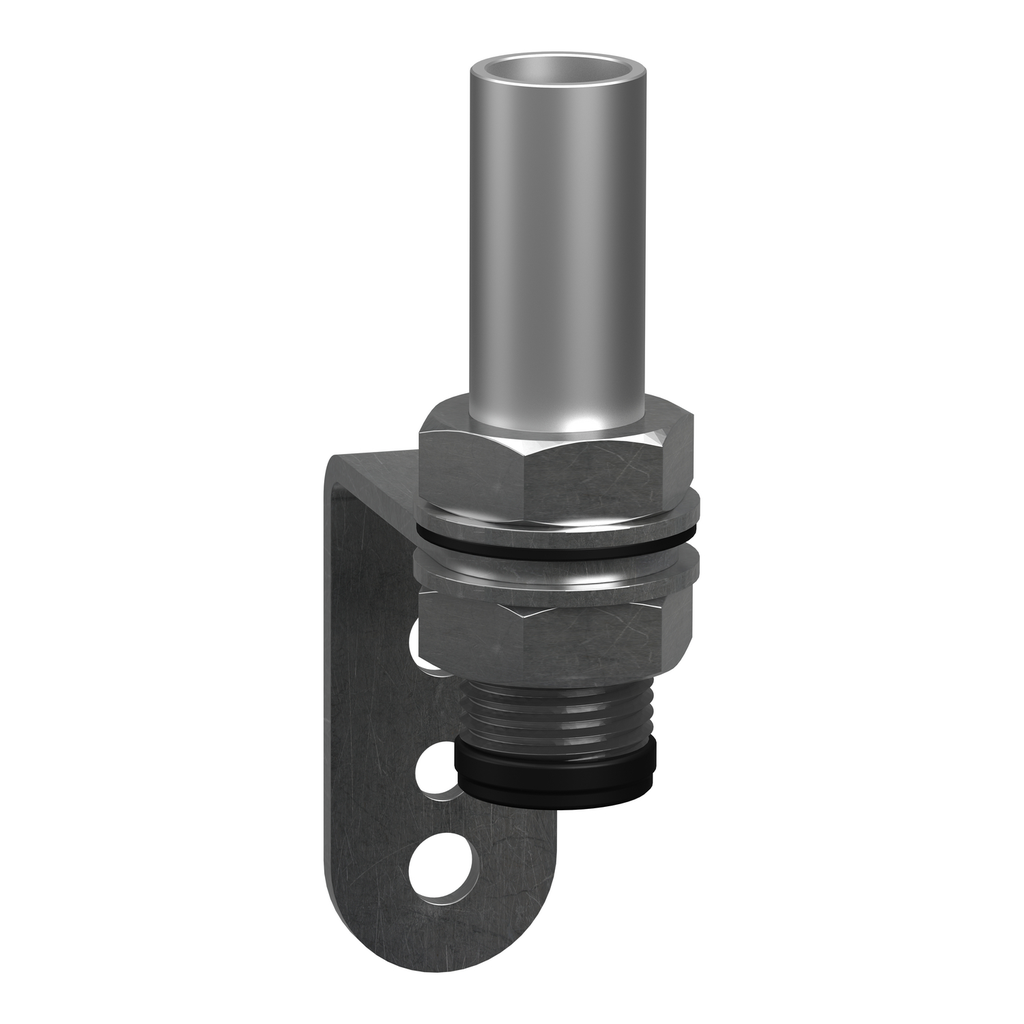 Mayer-DDS-Universal Mounting Accessory, Harmony XV4/XV6/XVB7 Modular Tower Light, Metal L Bracket & 100mm Alu Pole-1