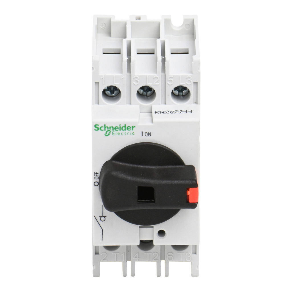 Mayer-DDS-Disconnect switch, TeSys VLS, body switch, 60A, 30HP at 480VAC, UL508, three phase, 5kA SCCR, size 1, DIN rail mount-2