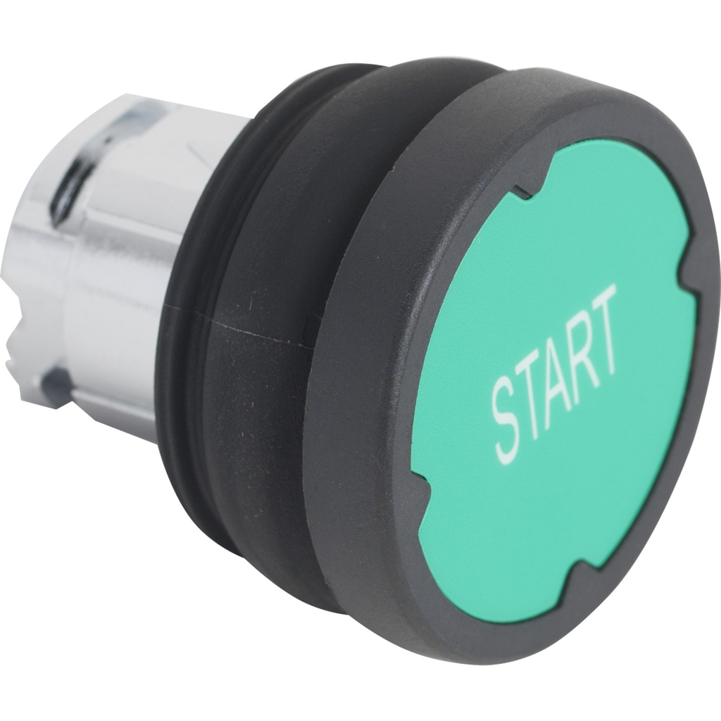 Mayer-DDS-Head for push button, Harmony XB4, pushbutton harsh environment, green, with marking-1