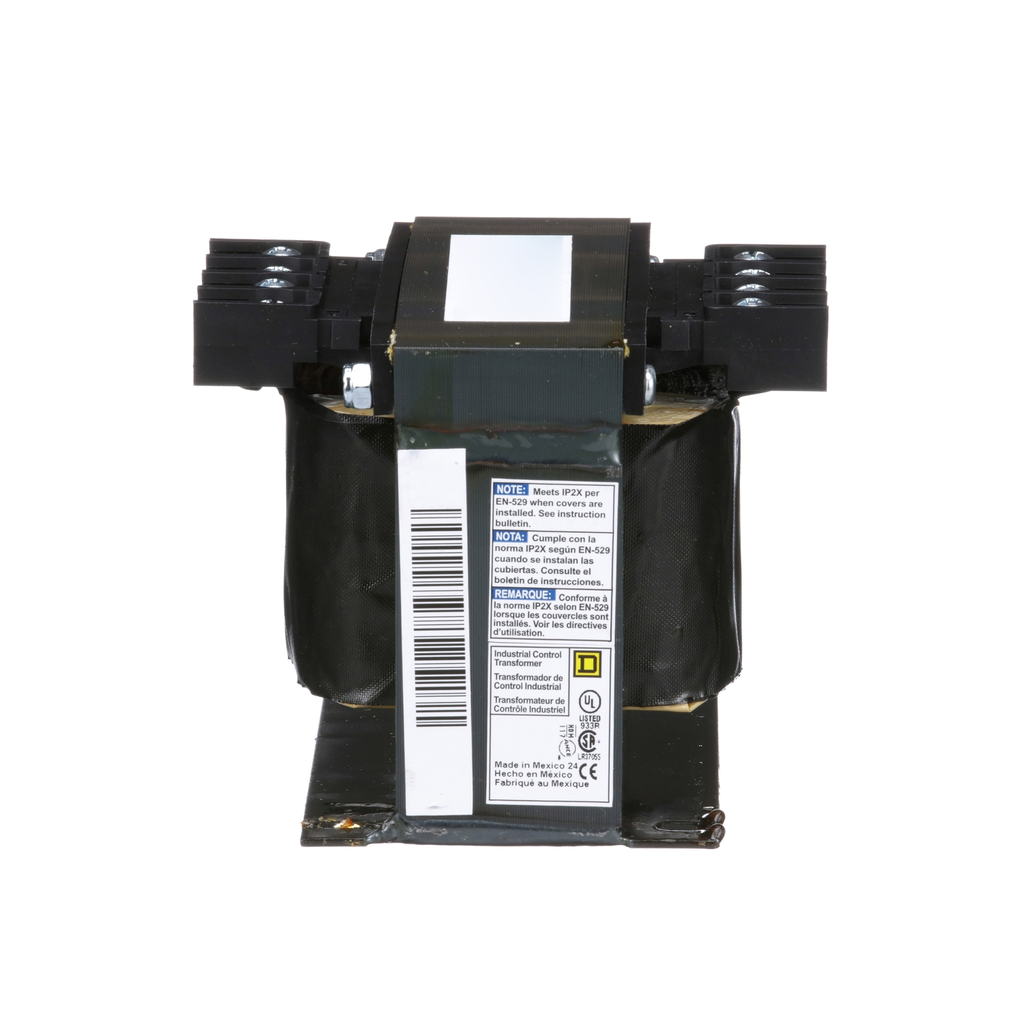 Mayer-DDS-Transformer, Type T, industrial control, 300VA, 1 phase, 120x240V primary, 24V secondary, 80C rise-2