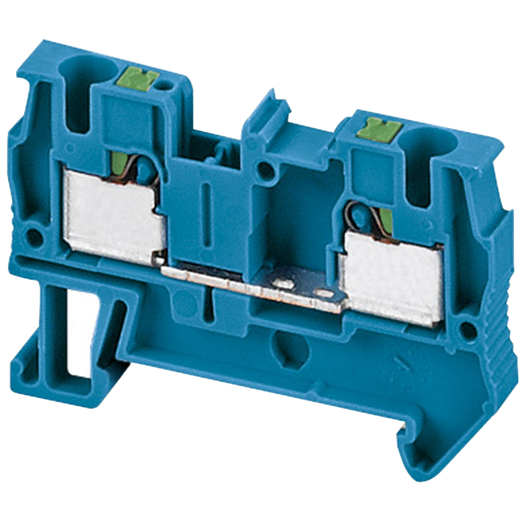 Mayer-DDS-Terminal block, Linergy TR, push-in type, feed through, 2 points, 4mm², blue, set of 50-1