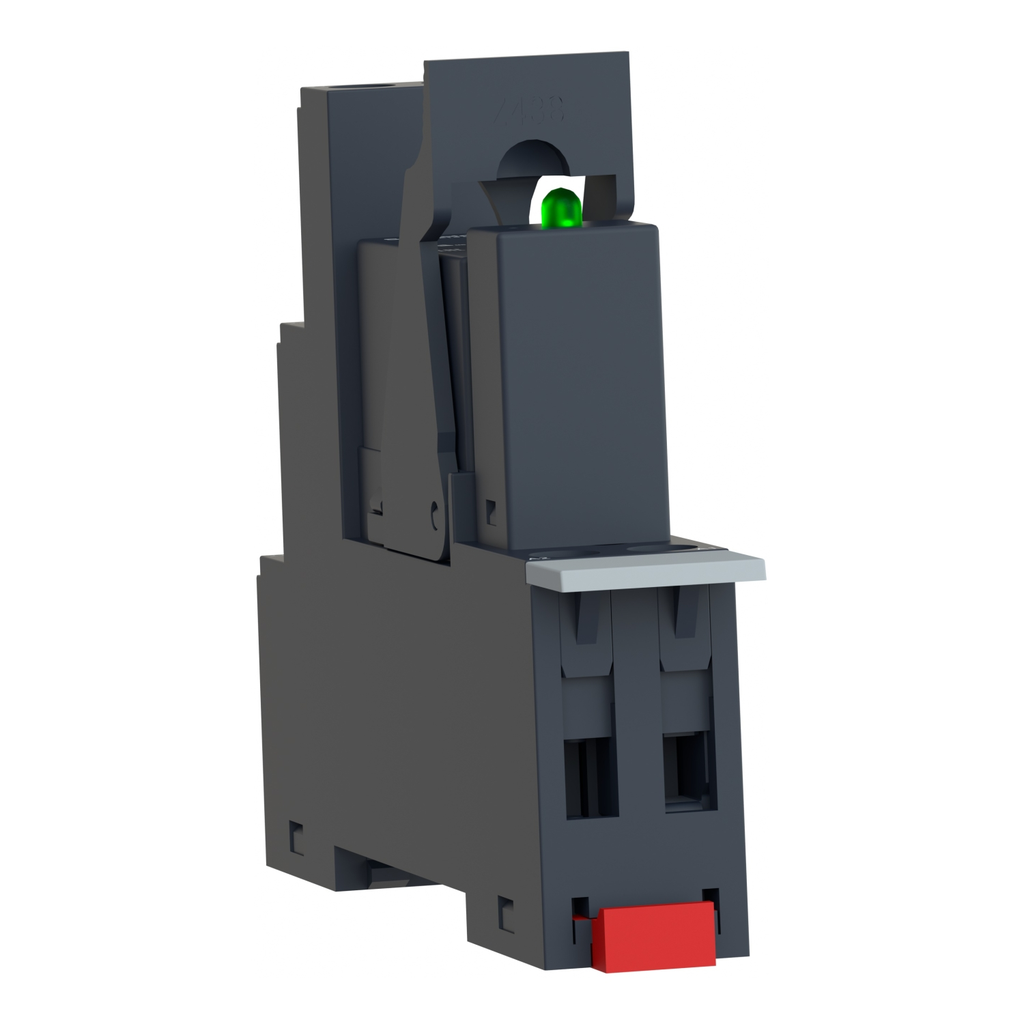 Mayer-DDS-Interface plug-in relay, Harmony electromechanical relays, pre-assembled, 16A, 1CO, with LED, 230V AC-2