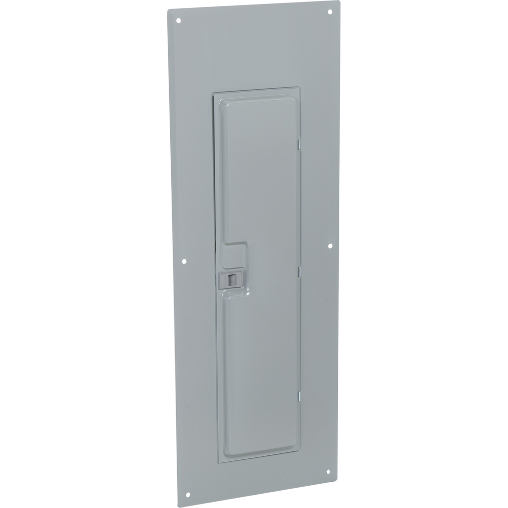 Mayer-DDS-Replacement cover, QO, for 42 space load center with Qwik-grip, combination flush and surface, gray-1