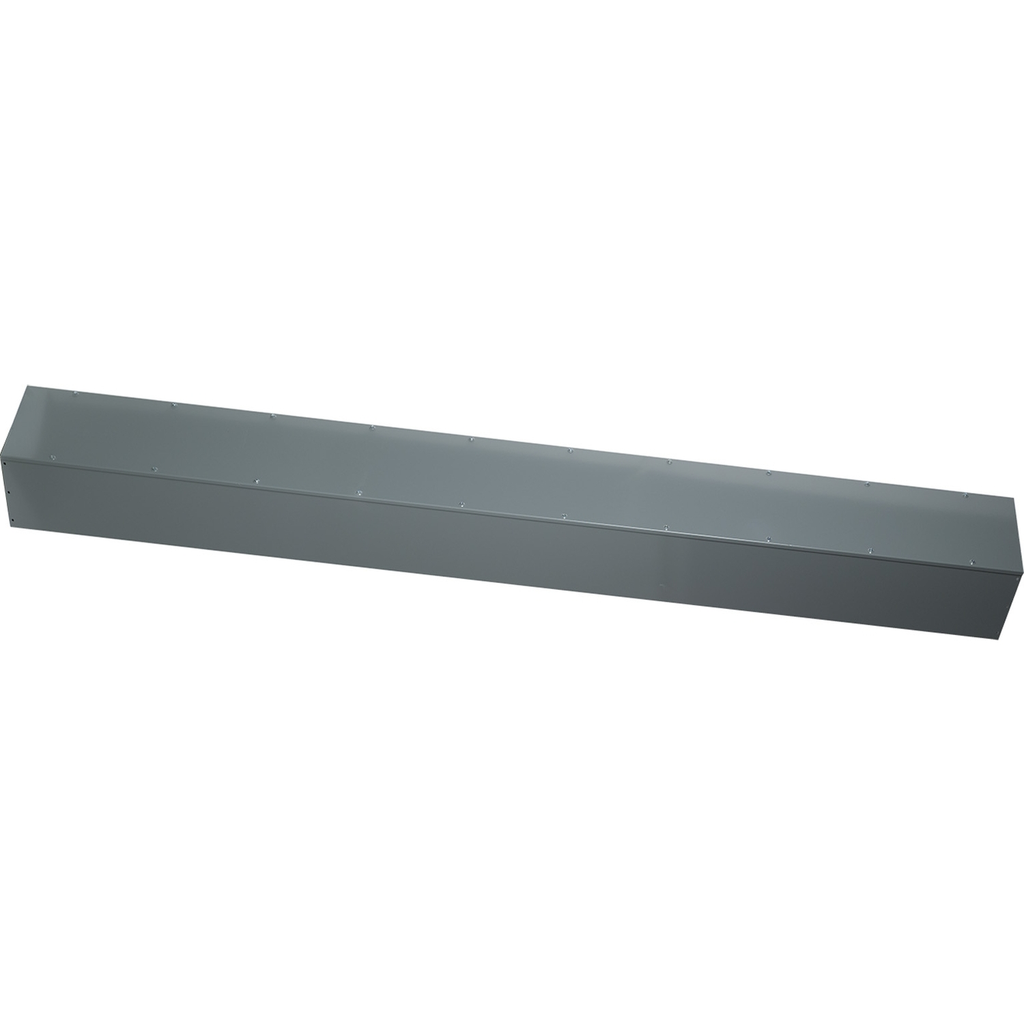 Mayer-DDS-Wireway, Square-Duct, 12 inch by 12 inch, 10 feet long, hinged cover, N1 paint, NEMA 1-1