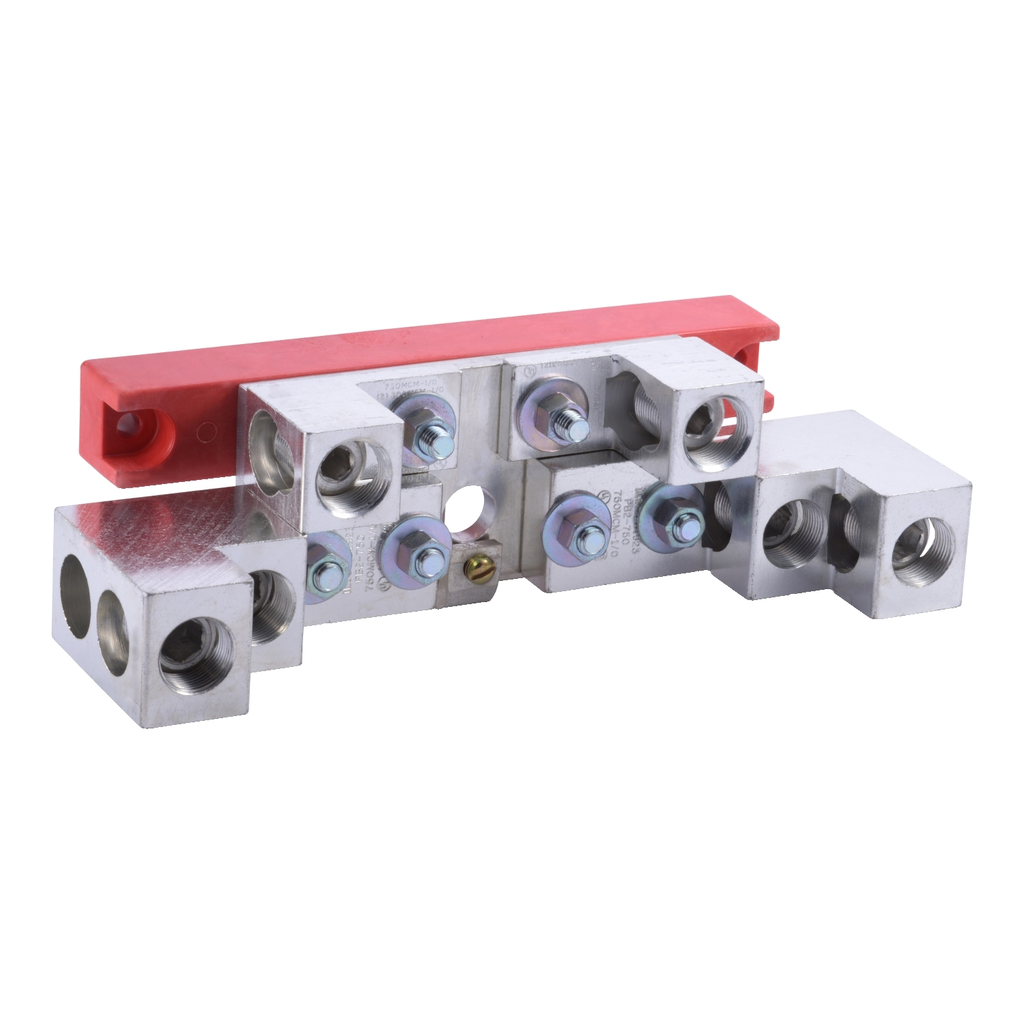 Mayer-DDS-Safety switch accessory, solid neutral assembly, heavy duty, copper/aluminum, 600A-1