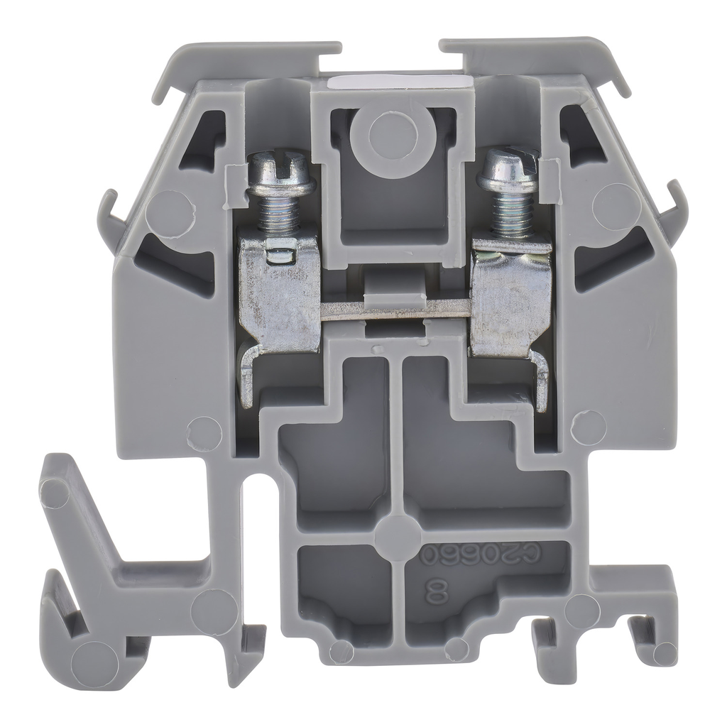 Mayer-DDS-Terminal block, Linergy, box lug connector, grey colored block, 30A, 600V-2