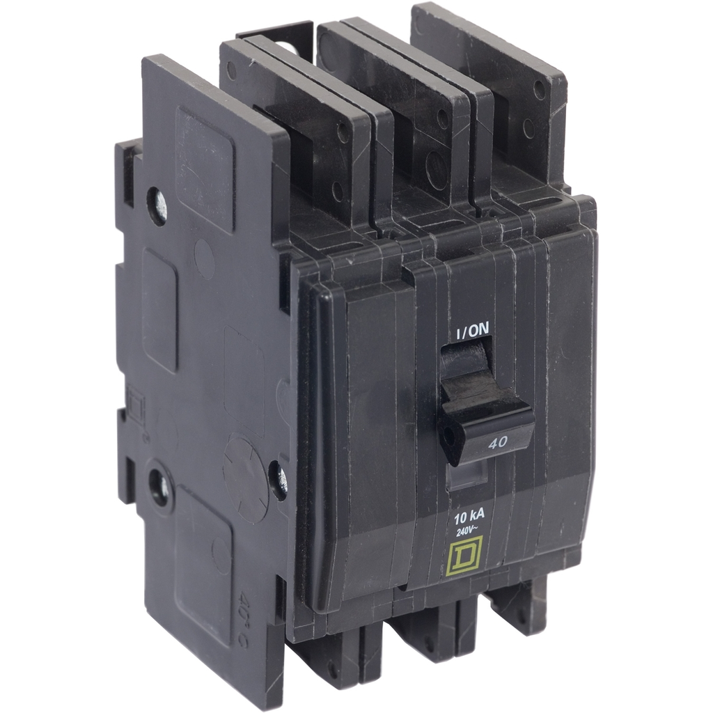 Mayer-DDS-Mini circuit breaker, QOU, 35A, 3 pole, 240VAC, 22kA-2