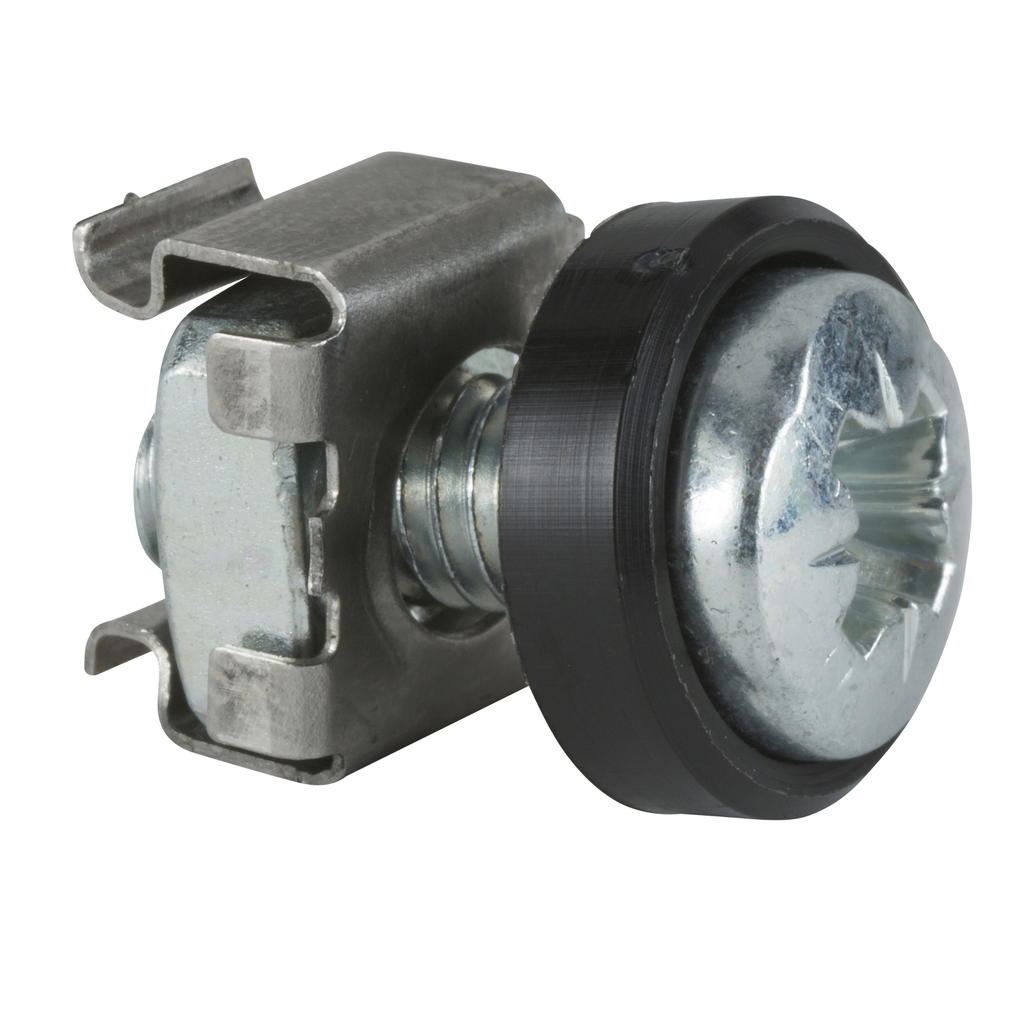 Mayer-DDS-Actassi - set of 50 screw M6 with washers and cage nuts for 9.5 mm square holes-1