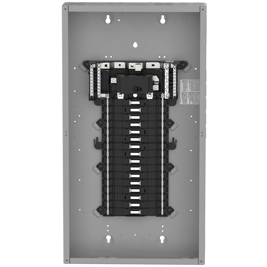 Mayer-DDS-Load center, QO, 1 phase, 32 spaces, 38 circuits, 100A convertible main breaker, PoN, NEMA1-2