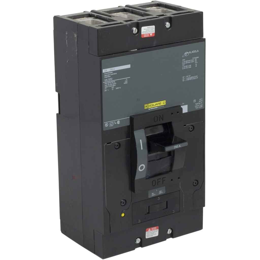 Mayer-DDS-Circuit breaker, Q4, 250A, 3 pole, 240VAC, 25kA, lugs, thermal magnetic-2
