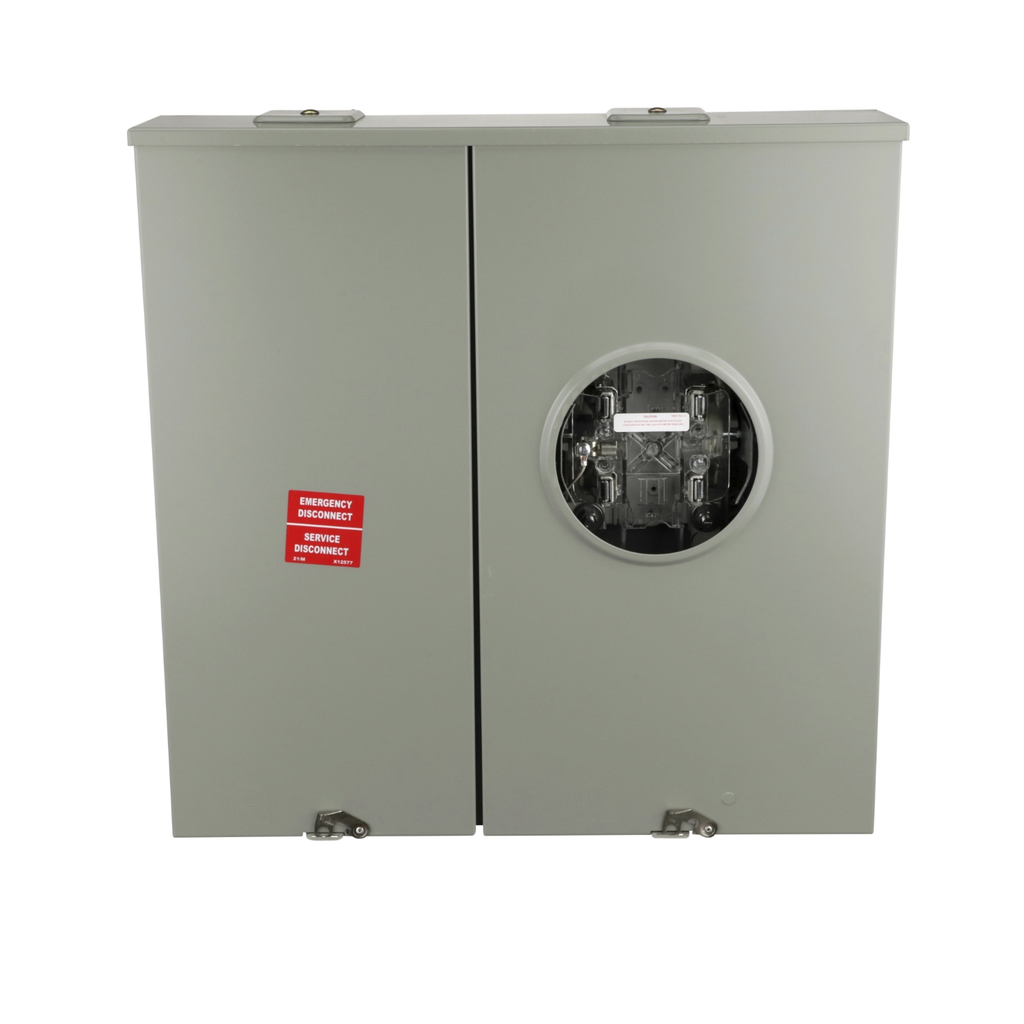 Mayer-DDS-Meter mains, QO, ringless socket, 200A, surface mount, lever bypass-2