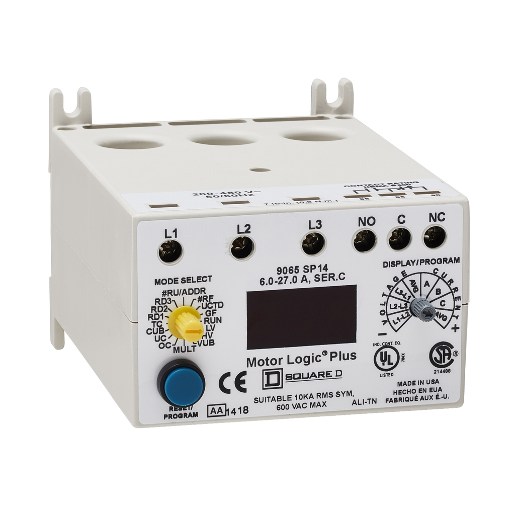 Mayer-DDS-Motor Logic Plus II Solid State Overload Relay Size 2 10-45A 600VAC-1